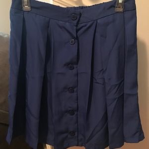 Blue Macy's Skirt